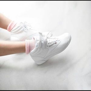 Reebok women’s Freestyle Hi